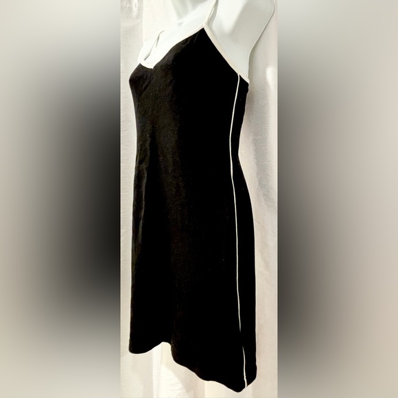 Amisu Black Cotton Sporty Dress - Picture 2 of 6